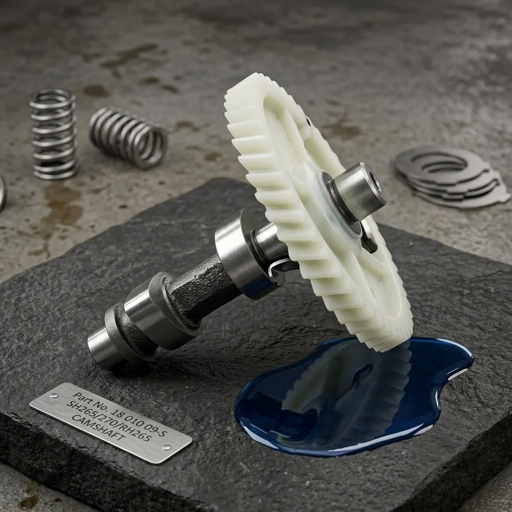 For Engine Rebuild Engine Camshaft Valve Timing Part Reliable Operation Cast Steel Construction Precision Engineered