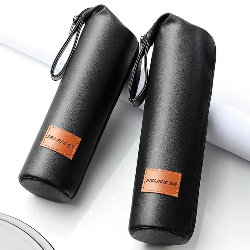 Anti Scalding Water Bottle Case PU Leather Glass Cups Storage Bag Outdoor Sport Pouch Vacuum Cup Sleeve Cover