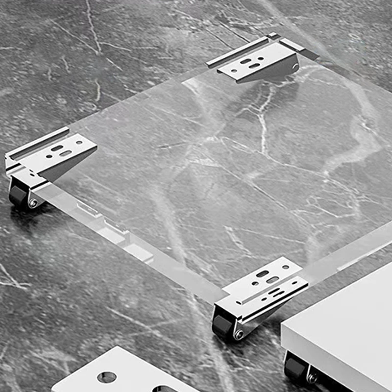 2 Stück Schwenkrollen, Schwerlast-Möbelrollen, Teleskop-Mobilrollen, Tischrollen, Lasttragende Führungsscheiben für Möbel – Detail 10
