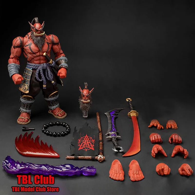 In Stock Metytoyz 2024WF 1/10 Collectible WOW Demon Red Orc Warrior Sword Saint Full Set 20cm Action Figure Model Limited Editio