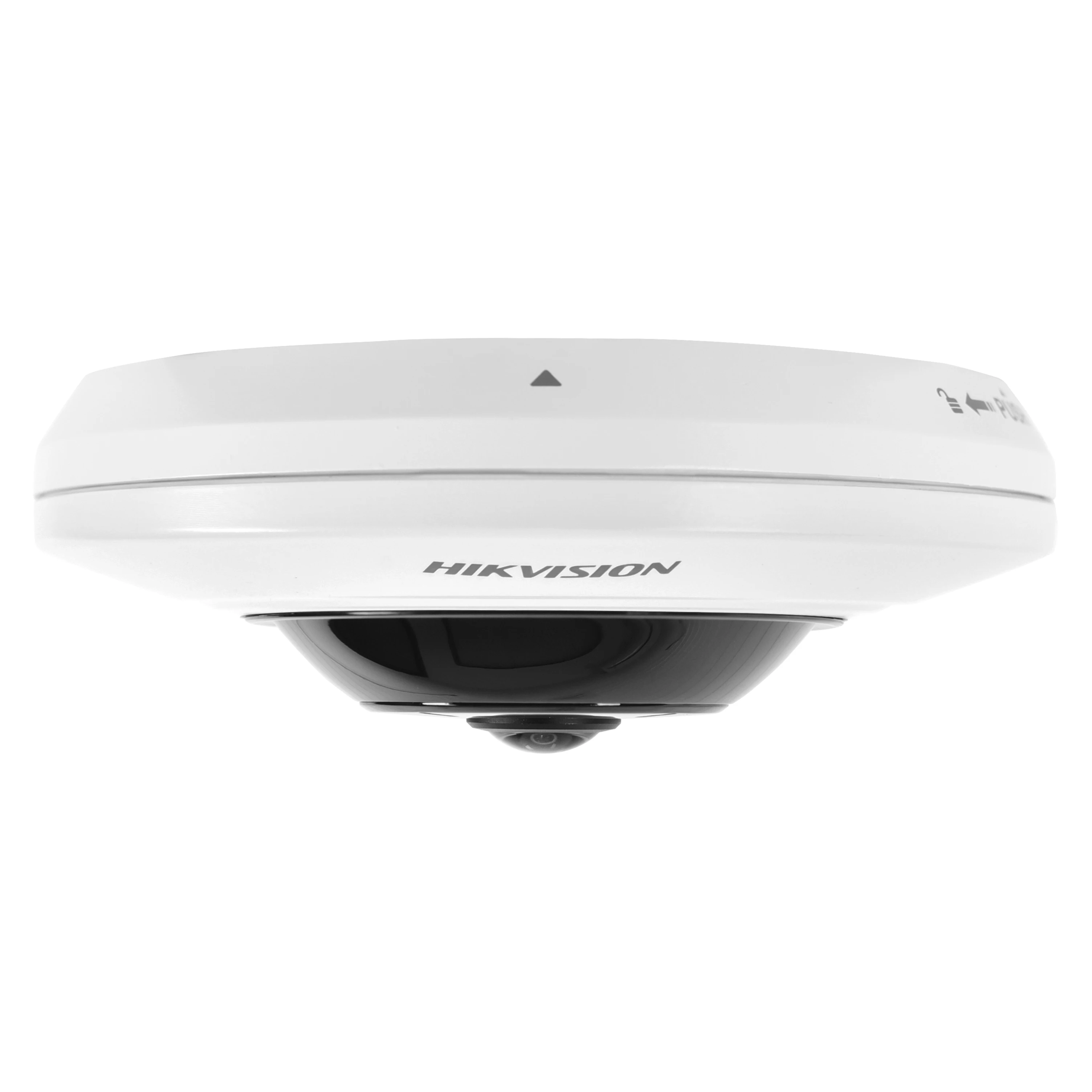 Hikvision Original DS-2CD2955G0-ISU 1.05mm 5 MP IR POE Fixed 180° Fisheye Security Network Camera Built in MIC SD Slot Alarm I/O