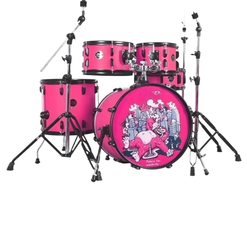 Children's Grade Drum Kit Adult Beginner Jazz Drum Professional Percussion Instrument