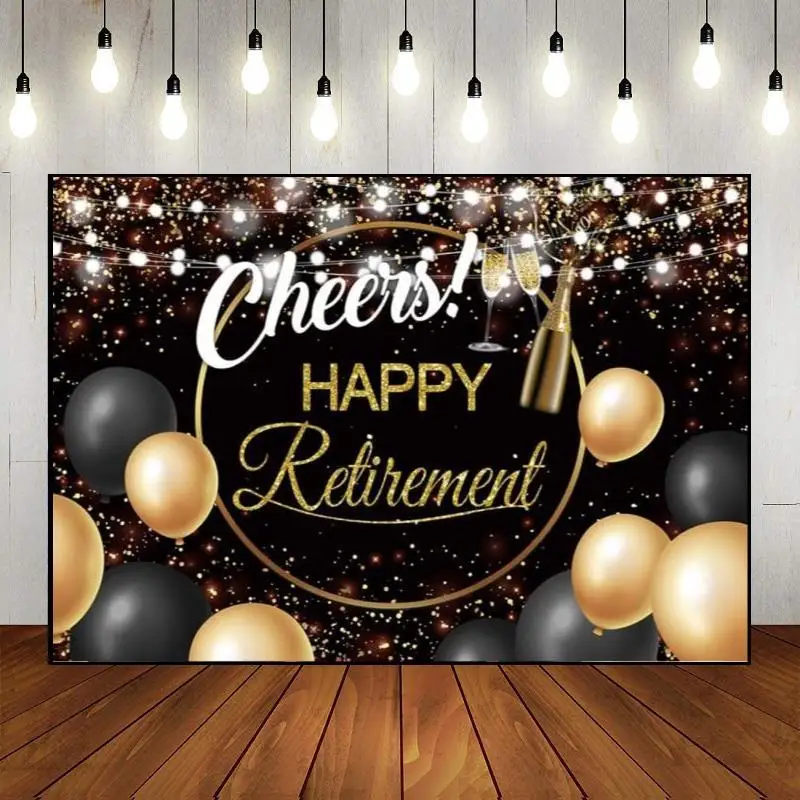 Funny I'm Not Old Retire Classic Retirement Party Background Decoration Custom Birthday Backdrop Game Photography Backdrops Kids