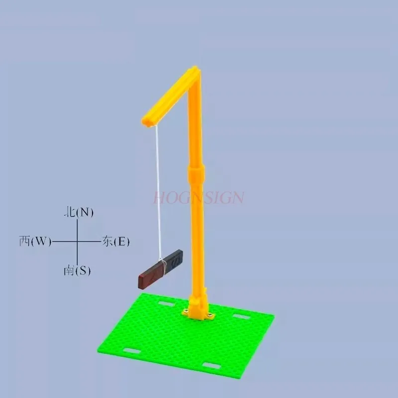 

1set small production scientific experiment manual homework DIY material package Children's self-made compass technology