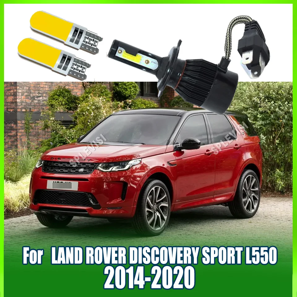 

Professional Grade H4 6000LM LED White Headlight Bulbs - Military-Spec For LAND ROVER DISCOVERY SPORT L550 2014 2015 2016-2020