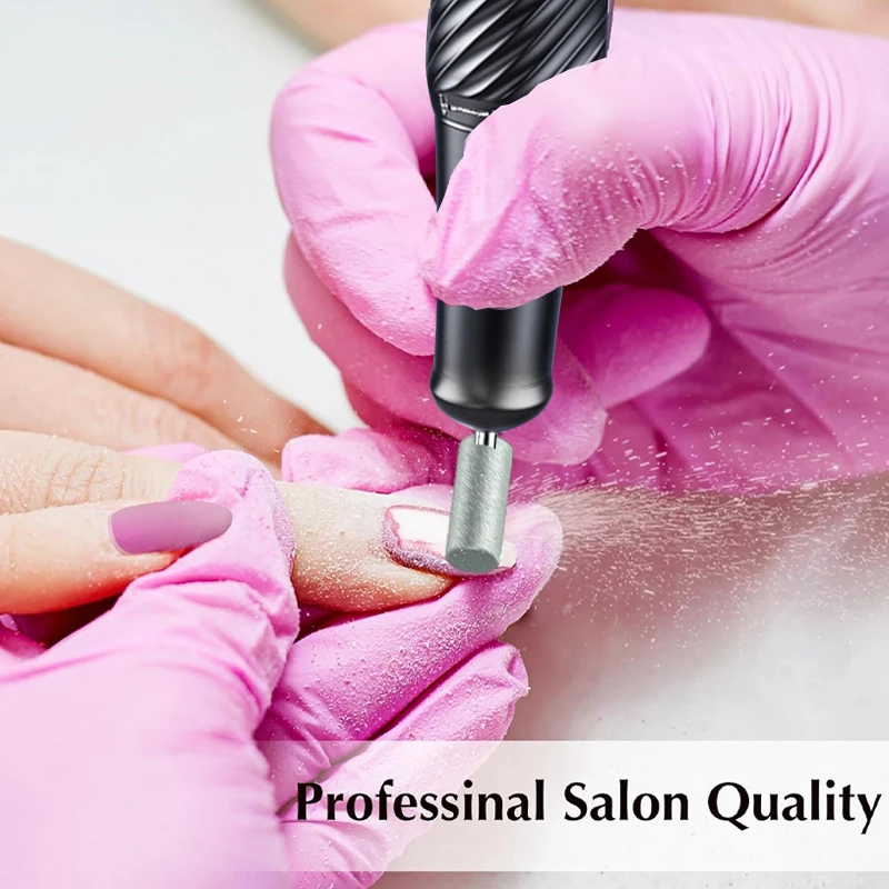 مثقاب أظافر كهربائي محمول احترافي 45000 دورة في الدقيقة، مثقاب أظافر منخفض الضوضاء، أدوات تلميع الأظافر، ماكينة أظافر
