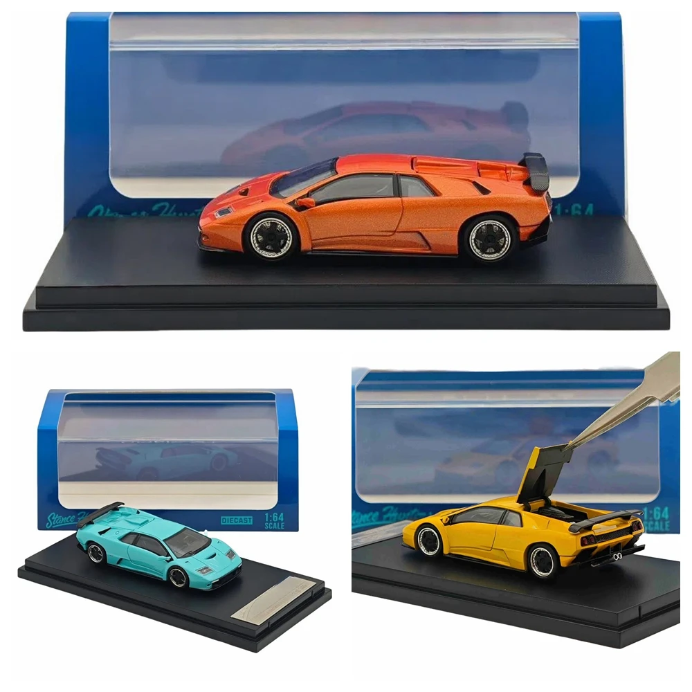 

Stance Hunters SH 1:64 GT 1998 Racing Sports Model Diecast Model Car Limited Collection Toy Vehicle Models