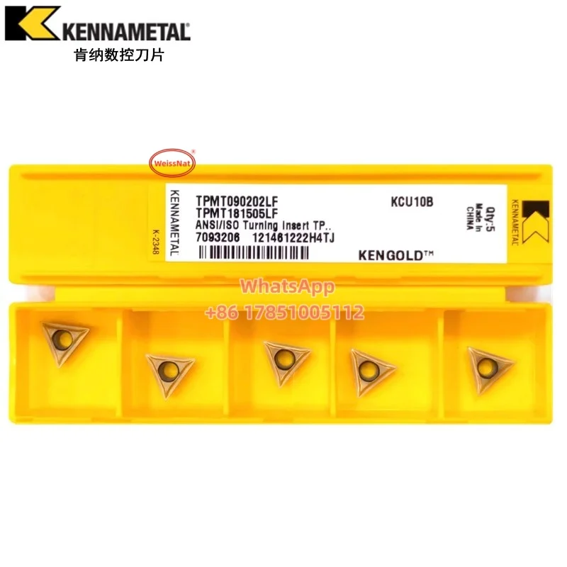 

CCMT0602 CCMT09T3 DCMT0702 TCMT1102 TPMT0902 TCGT1102 VBMT1103 VBMT1604 KCU10B Carbide Insert