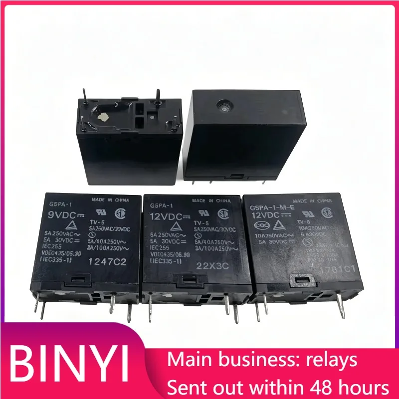 （Brand New Original）1pcs/lot 100% original genuine relay:G5PA-1 9VDC G5PA-1 12VDC G5PA-1-M-E 12VDC 4pins 5A 10A