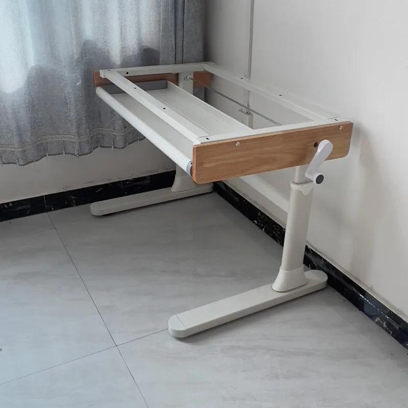 Children's study table shelf Study table accessories Hardware Lifting study table Steel frame