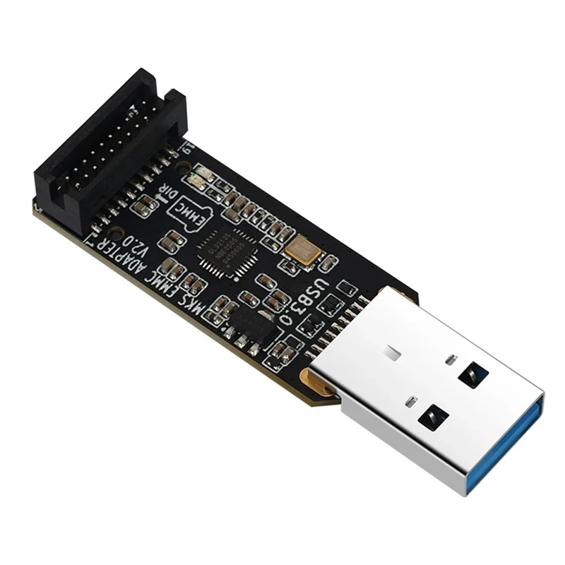 For MKS EMMC-ADAPTER V2 USB 3.0 Card Reader For MKS EMMC Module Micro-SD TF Card MKS Pi MKS SKIPR Accessories Parts