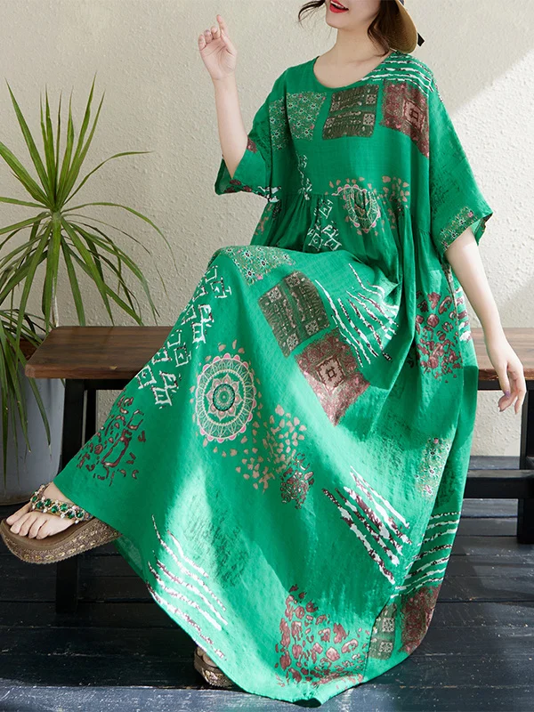 

Новинка лета, большие размеры n, длинное платье, круглый, Ne ort Sve, свободный цвет, женский повседневный цвет, Faion Dr