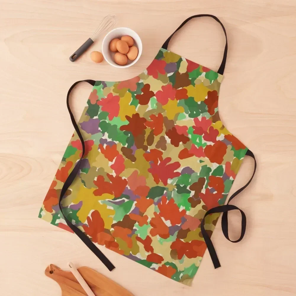

Fall Leaves No 08 Apron kitchen clothes Custom Sexy Apron