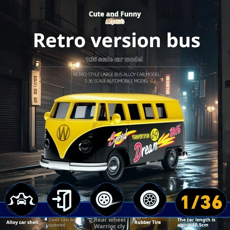 1:38 Lega BUS Modello Ragazzo Giocattoli In Metallo Mini Città Viaggio BUS Modello Pull-back Fonde Sotto Pressione Modello di Auto Collezione Regali