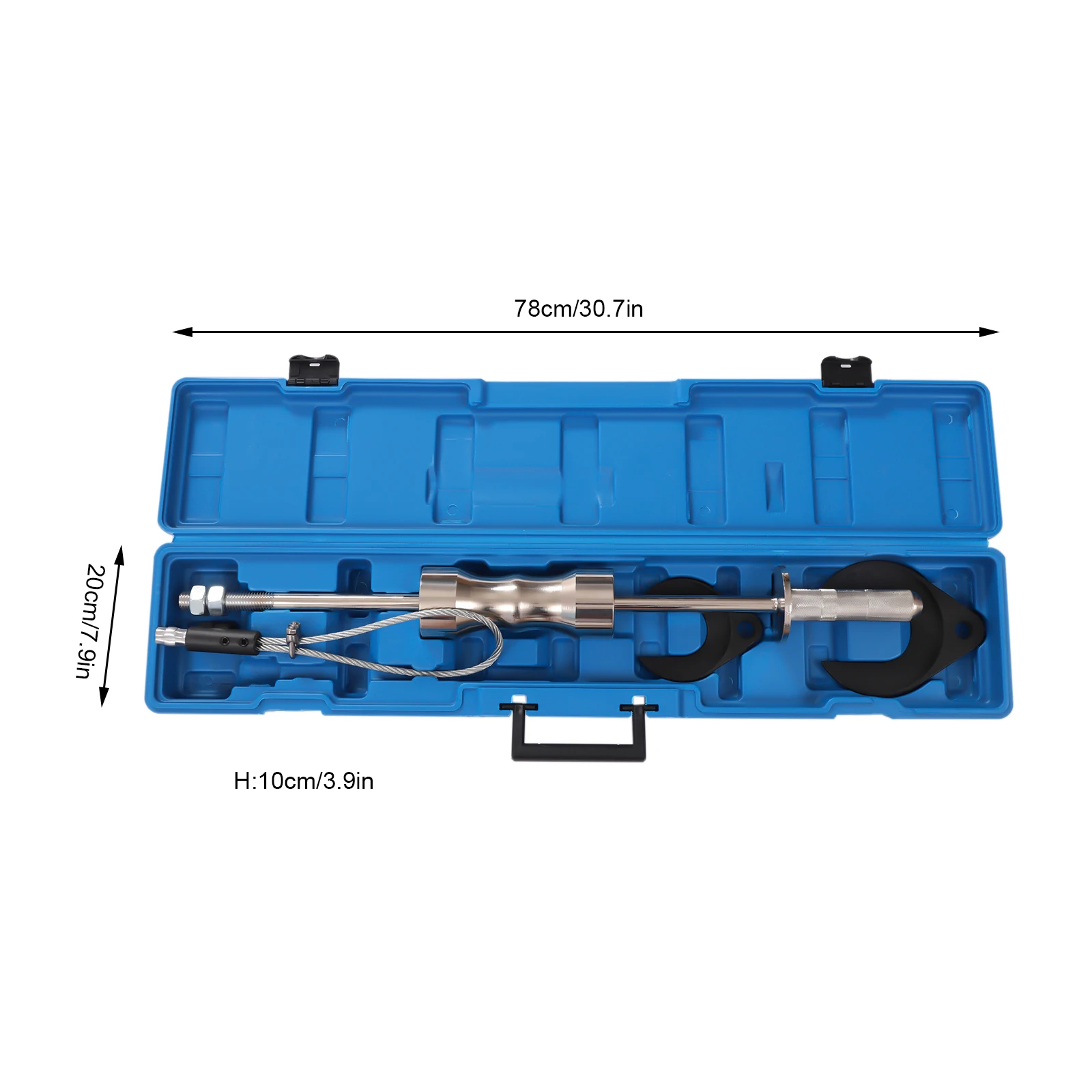 Inner CV Axle Removal Tool w/ Slide Hammer & CV Joint Puller Universal Steel Wheel Drive Axle Half Shaft Removal Tool Kit