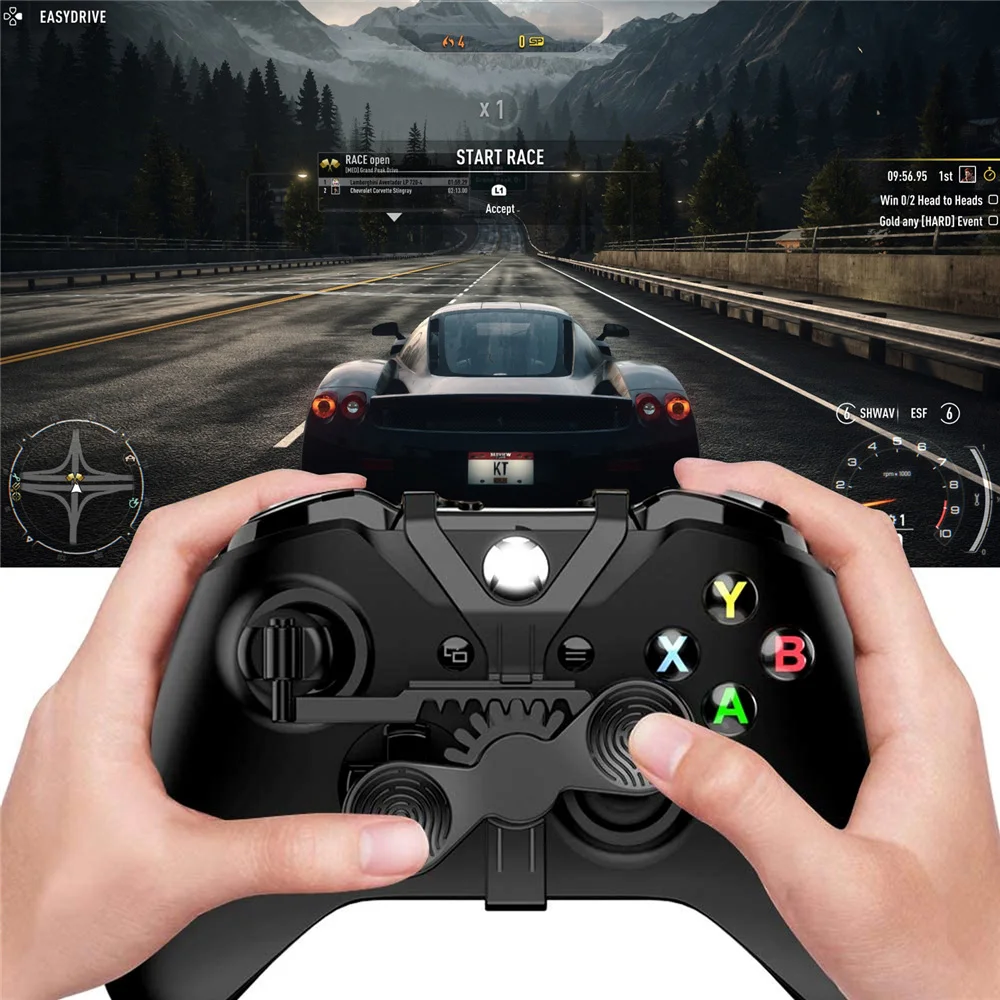 

Mini Steering Wheel for Xbox One Game Controller Auxiliary Replacement for Xbox One S Accessories