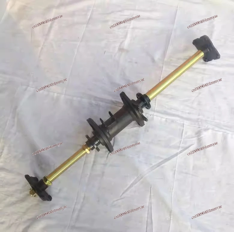 Modified DIY four-wheel kart accessories rear axle, rear axle rear drive with flange 81CM