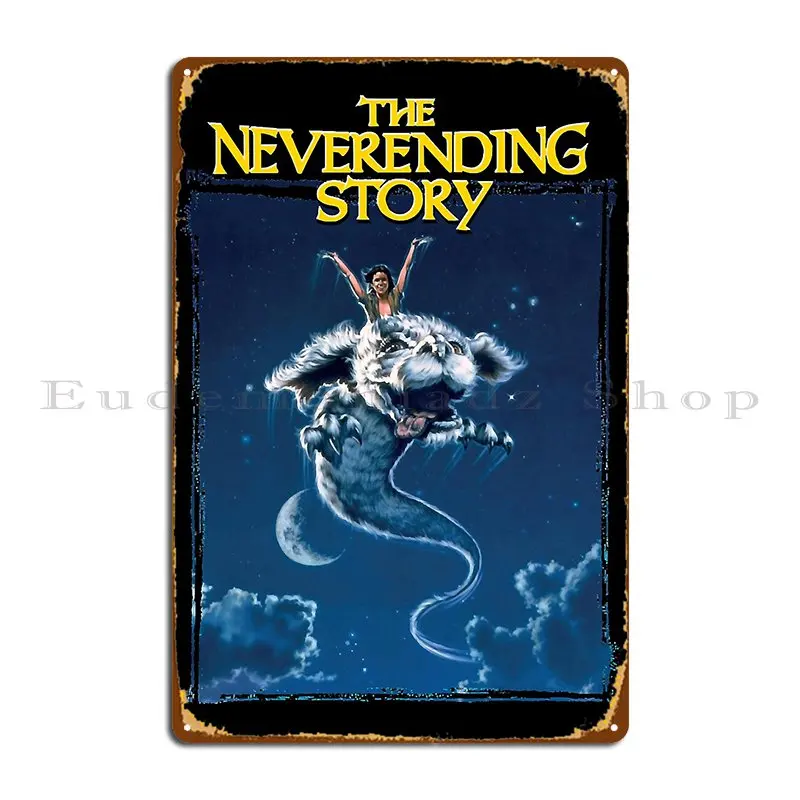 Beautiful Model The Neverending Story Awesome For Movie Fans Metal Sign Designs Club Home Club Club Bar Tin Sign Poster