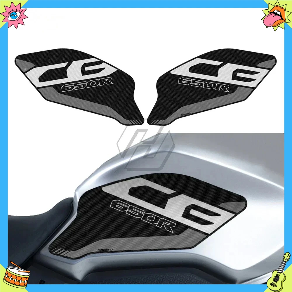 

For Honda CB650R 2019-2022 Motorcycle Accessorie Side Tank Pad Protection Knee Grip Traction Sticker