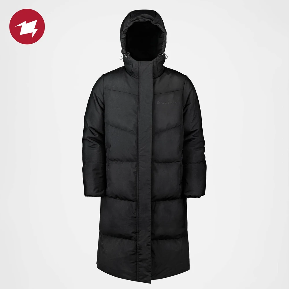 

AEGISMAX CC-Jacket High-quality 800FP Down Padded Jacket Waterproof Long Winter Heated Clothes for Men & Women
