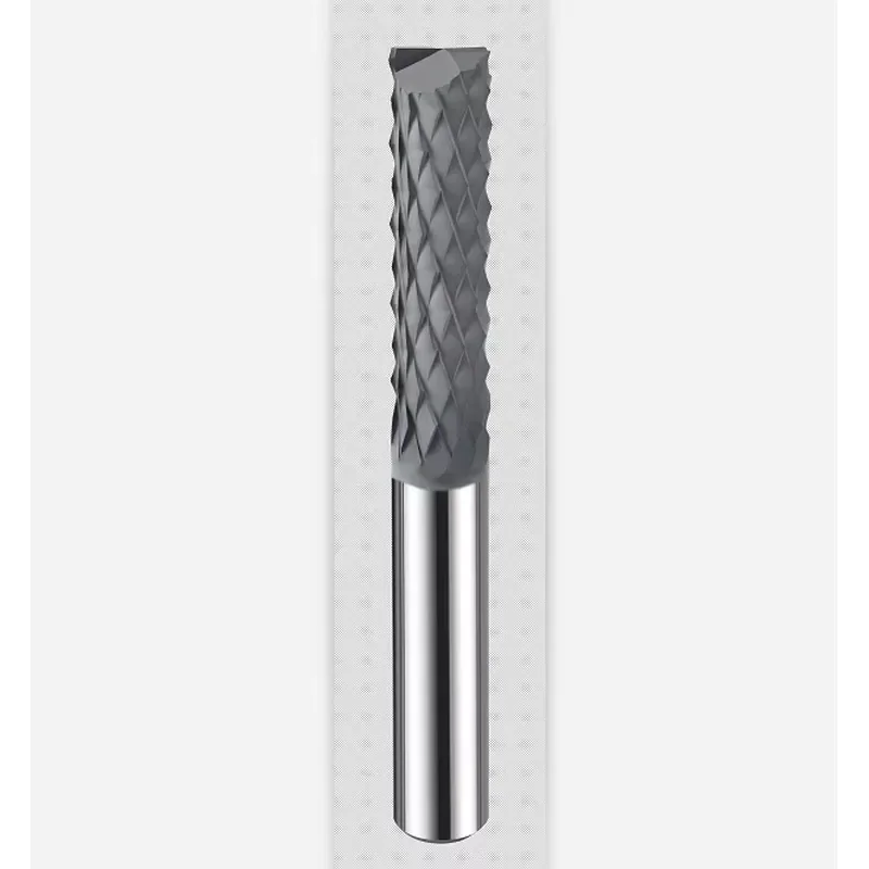 Diamond Coated Milling Cutter Carbon Fiber Composite End Mill High Precision CNC Router Bit for Graphite Machining Tools High