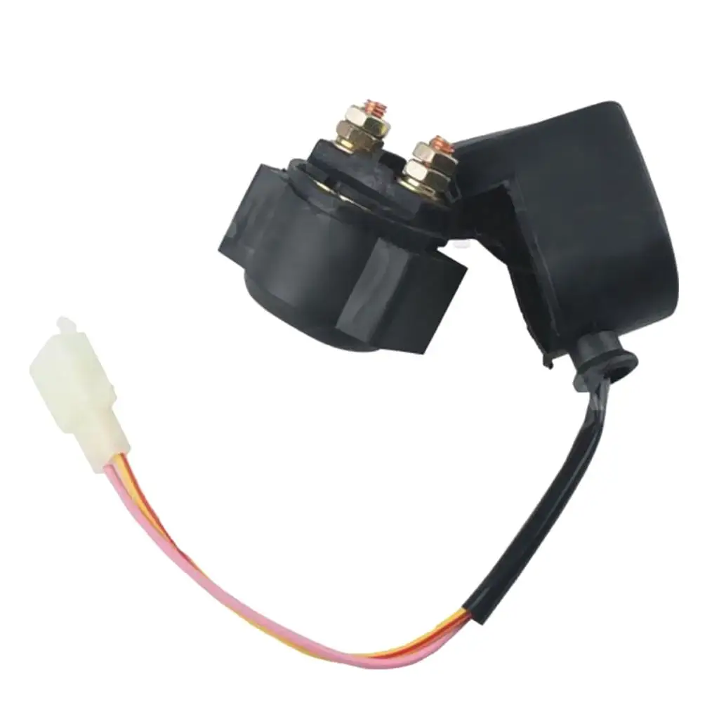 Solenoid Relay Starter Replacement for Scooter Motorcycle ATV