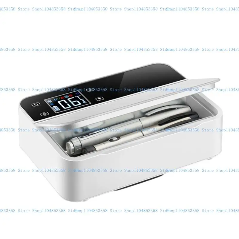 

652F Portable Refrigerator 0 to 10°C Temperature Control Compact Drugs Cooling Box with LCD Display for Medcine Vials