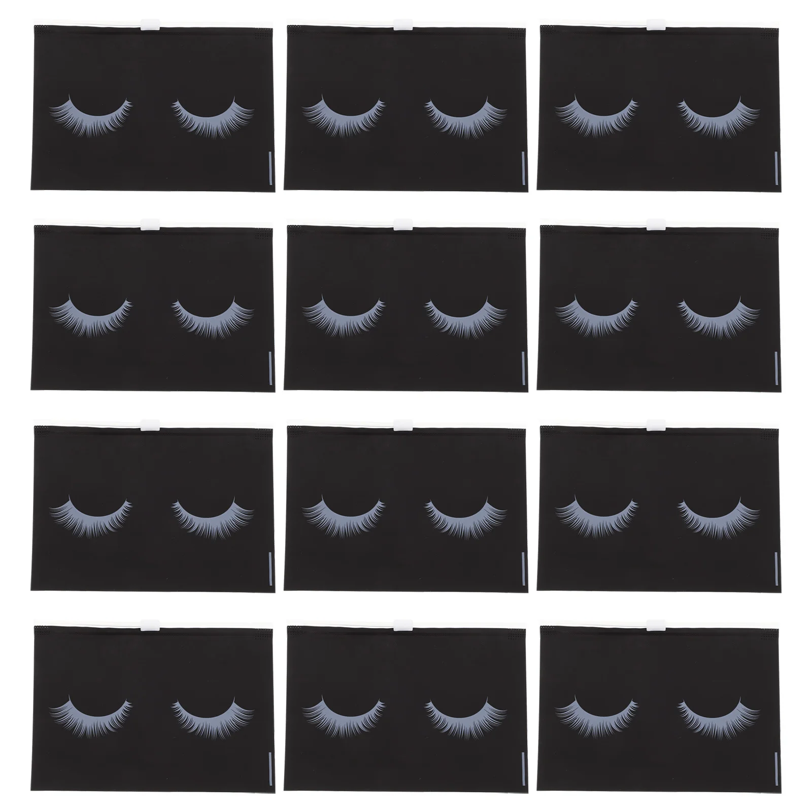 50 قطعة حقيبة تنظيم للسفر خفيفة الوزن بسحاب حقيبة مكياج متينة من إيفا حقيبة تخزين أدوات الزينة للسفر متعددة الأغراض