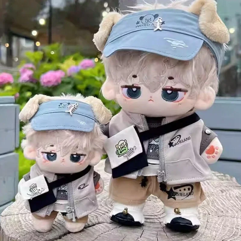 Handmade 10/15/20cm Doll Clothe Cool Handsome Baseball Uniform No Attribute Cos Suit Vest T-shirt Shorts Shoes Small Bag No Doll