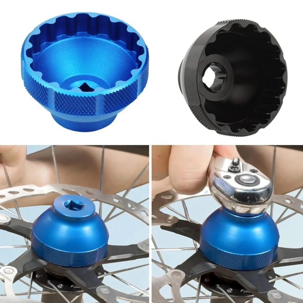 

Инструмент для снятия каретки с 16 пазами для BBT-69.2, совместимый с приводом 3/8 дюйма, каретка Shimano SRAM Chris King Campagnolo