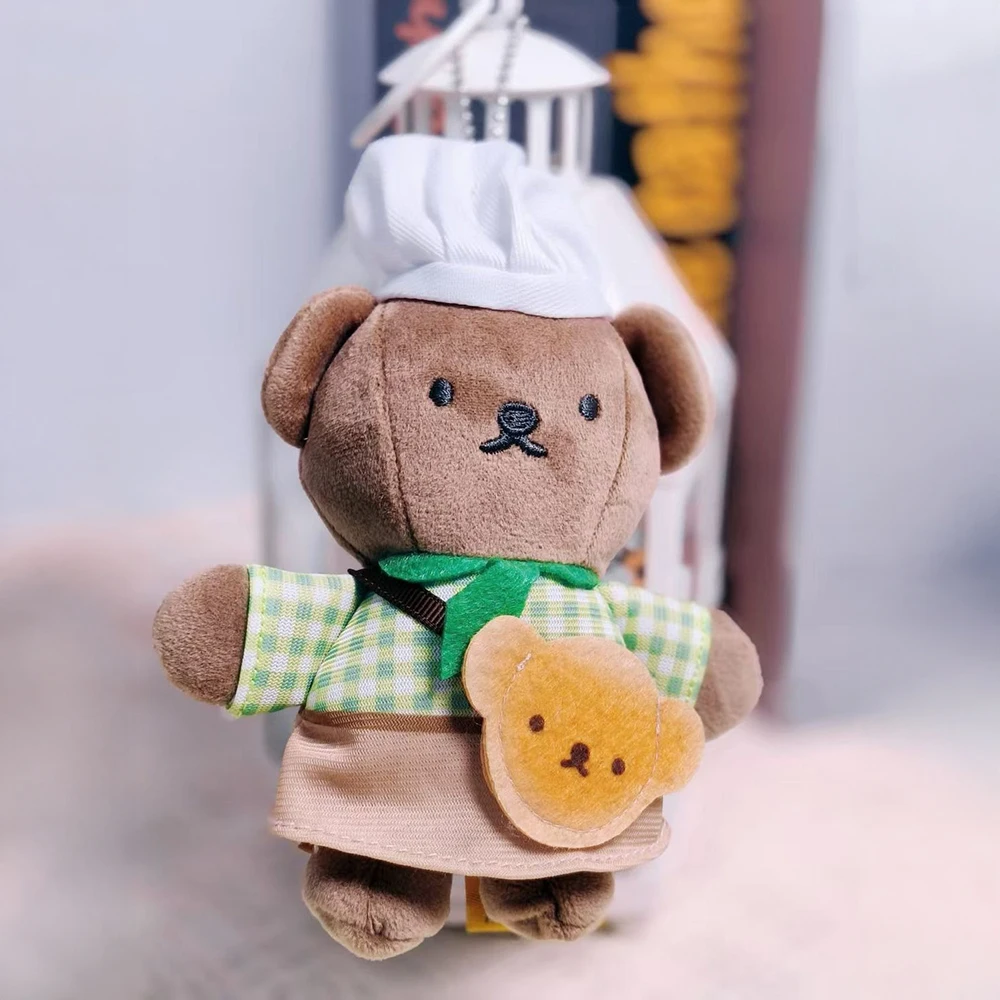 Kawaii Miffy Cute Pendant Baking Cartoon Rabbit Plush Ornaments Versatile Shoulder Bag Decoration Girl Festival Gift