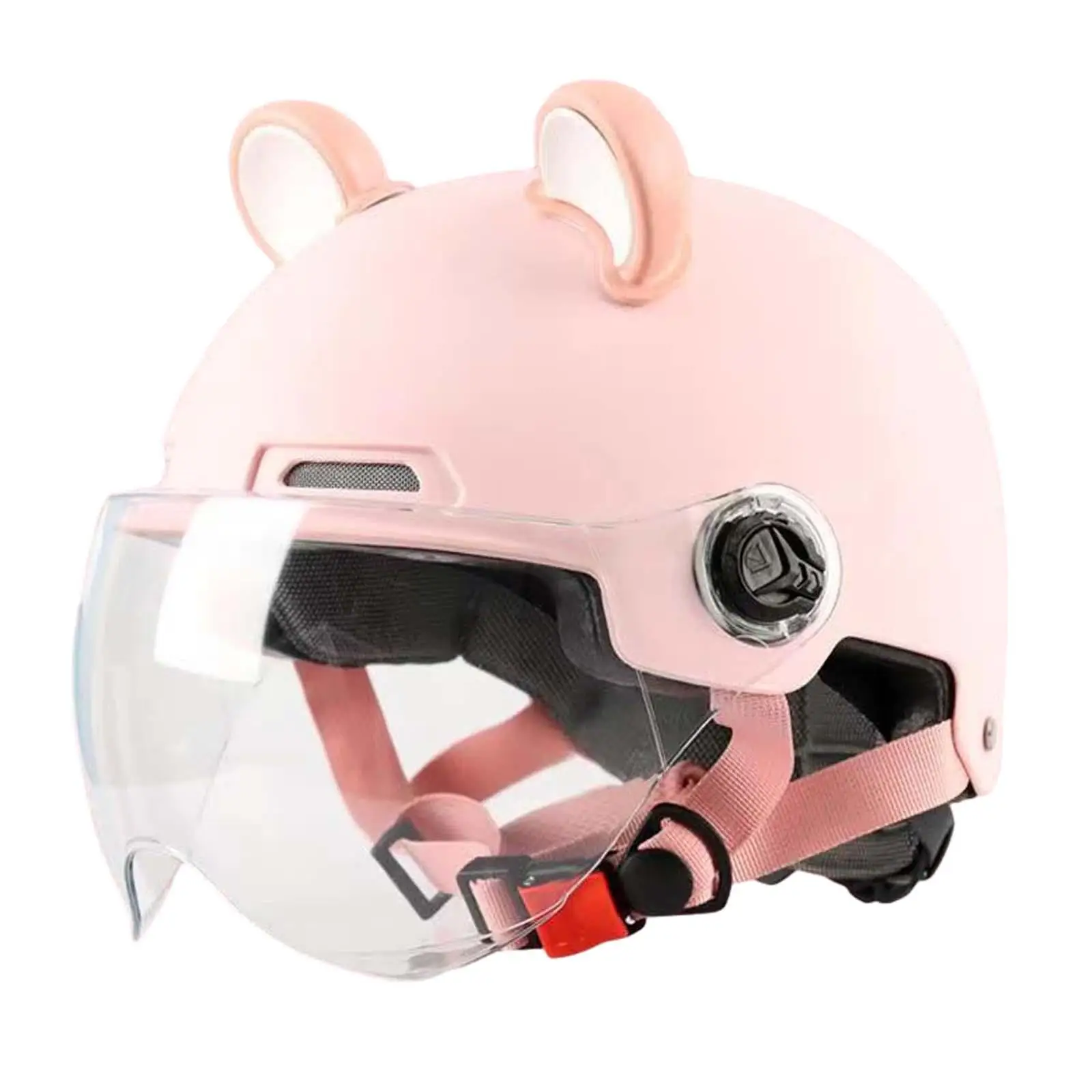 Half Helmet Durable Hollow Lining Breathable Motorbike Accessory for Touring Scooter Motorcycle Safety