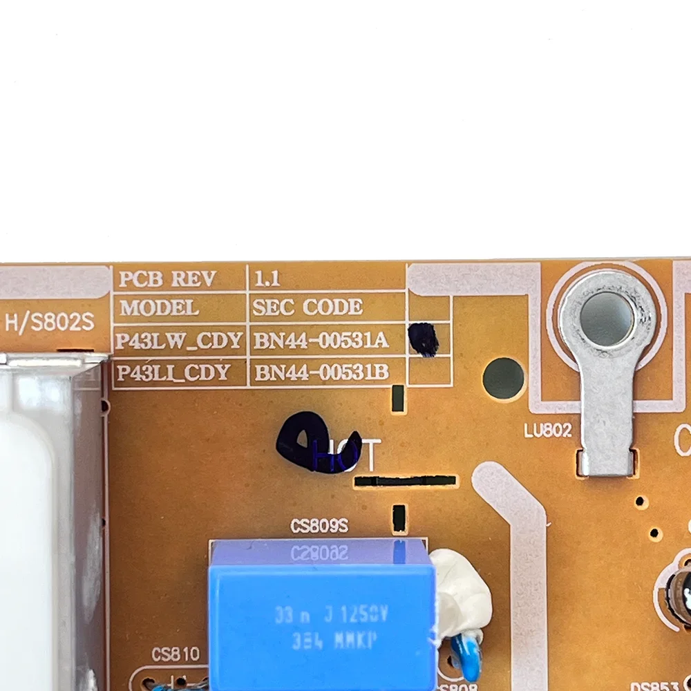 BN44-00531A P43LW_CDY TV Power Supply Board is for PS43E400U1RXXP PL43E400U1FXZX  PL43E400U1G TV Parts