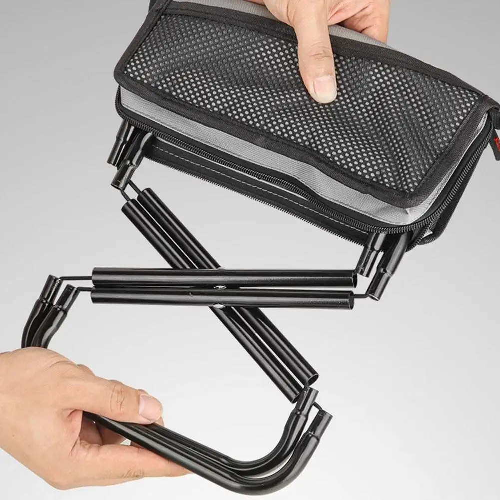 Taburete plegable portátil, silla ligera, mini y fácil de llevar para exteriores, adecuada para pescar, adecuada para viajar