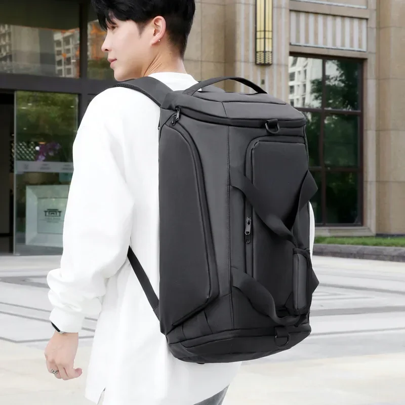 New Multifunctional Fitness Sports Bag Large Capacity Backpack High-End Cross-Body Training Bag Business Trip Travel Bag