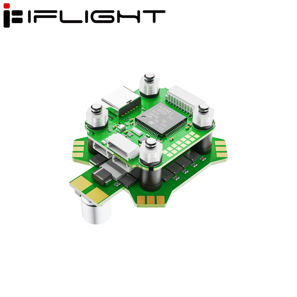 iFlight BLITZ Mini F7 Stack with BLITZ Mini F7 V1.2 Flight Controller / BLITZ Mini E55 4-IN-1 2-6S ESC for FPV parts