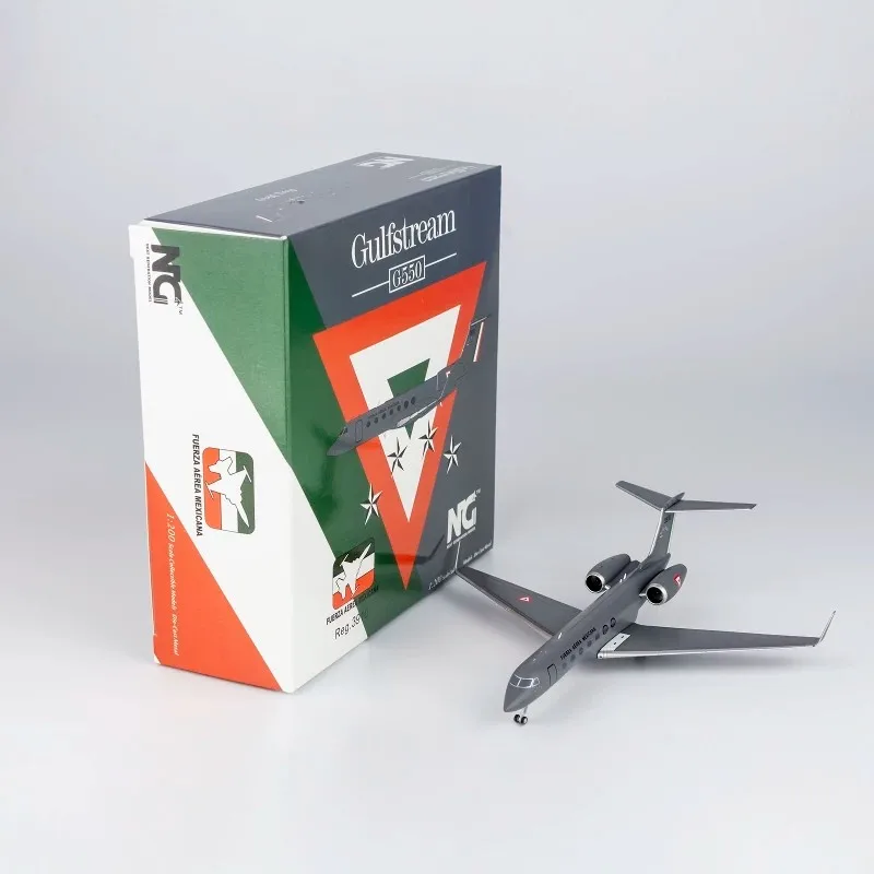 Models Diecast 1:200 Scale Mexicana Air Force G550 3910 Alloy Aircraft Simulation Alloy Finished Souvenir Collection Gift