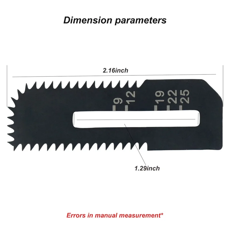 Paquet de A43F-2 lames de scie à découper pour cloisons sèches pour scie à découper sans fil, coupes de cloisons sèches jusqu'à 1-3/16 pouces d'épaisseur