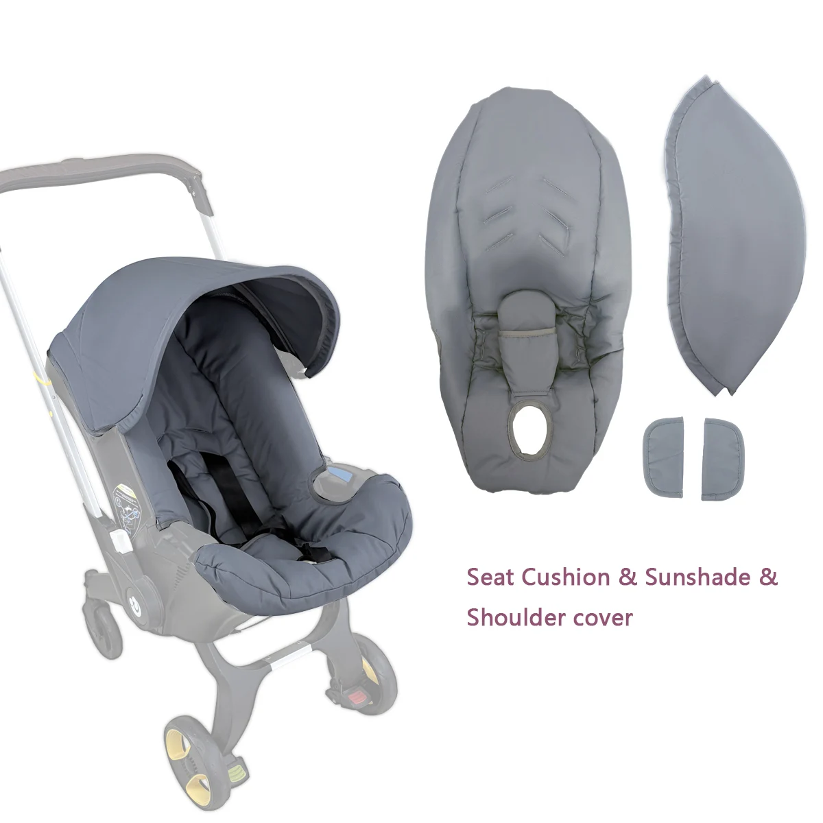 Doona 3-in-1 Set – Rain Cover, Liner & Sunshade