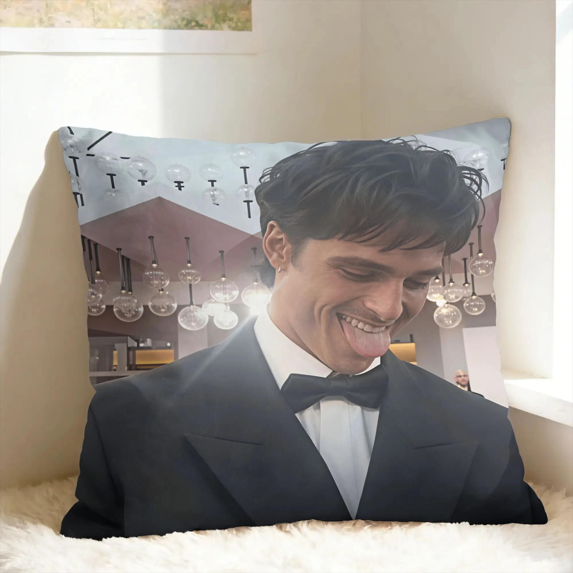 Jacob E-Elordi Pillow Case  Cute Funny Pillow Cover Soft Pillowcases For Sofa Home Decoration