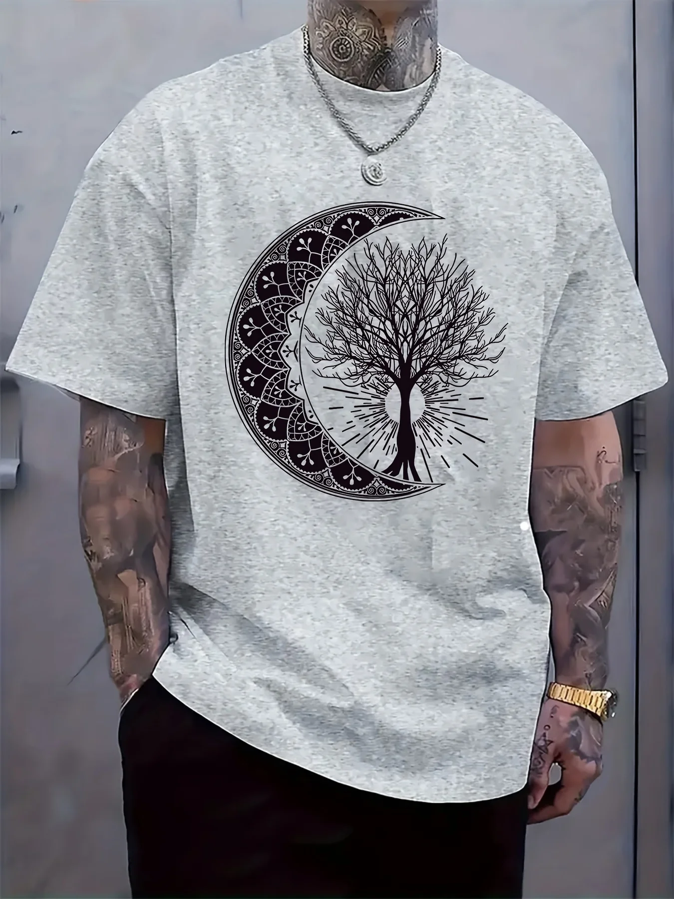 T-Shirt De Manga Cu…