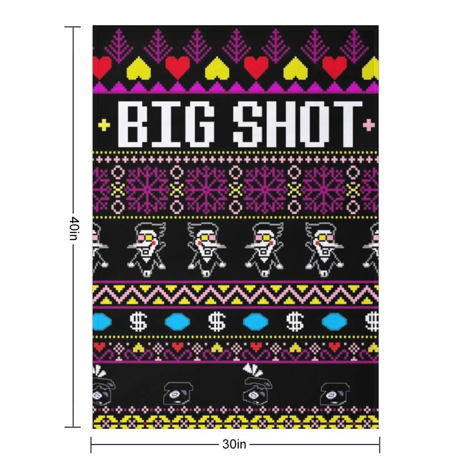 Spamton's BIG SHOT Kromer Krismas Throw Blanket Soft Beds Decorative Throw Designers Cute Plaid Blankets