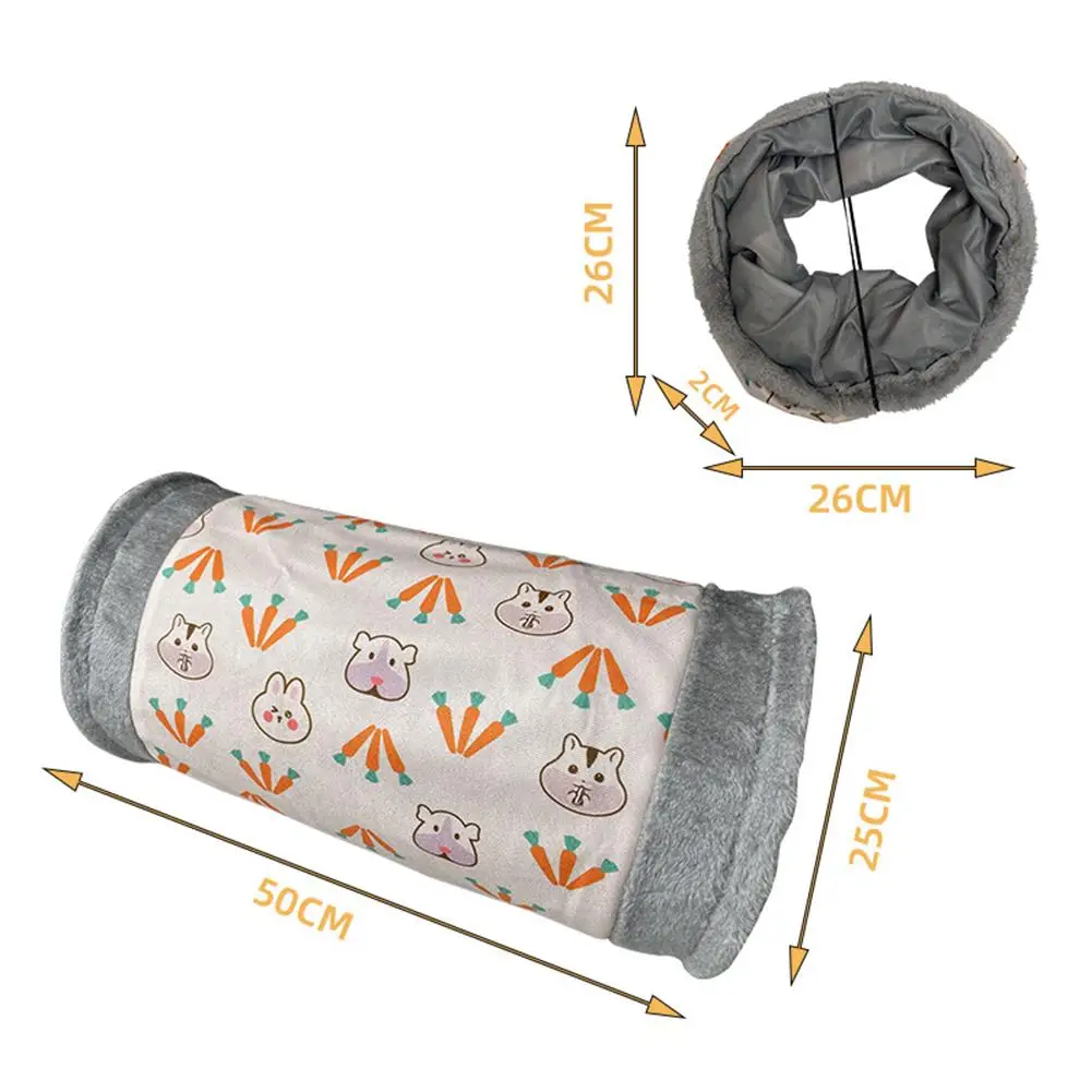 Guinea-Pig Rabbit Tunnel-Tube Toys Bunny Hamster Hideout Small Animal Activity Tunnels Hideaway Accessoies Pet Products