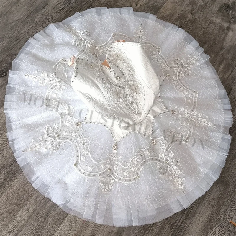 Il nuovo balletto personalizzato di fascia alta di MOLLY Silver Fairy Sleeping Beauty TUTU gonna da competizione per adulti e bambini