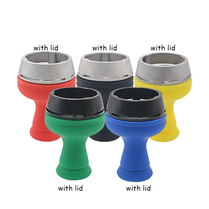 Hookah Silicone Head Bowl With Heat Management Shisha Nargile Sheesha Narguile Chicha Cachimbas Accessories