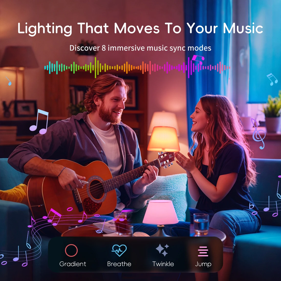 GU10 WiFi/Ble مصباح ليد لمبة RGB CWWW الأضواء Led لمبات الذكية Led مصباح العمل مع أليكسا صدى محور جوجل ياندكس Smartthings