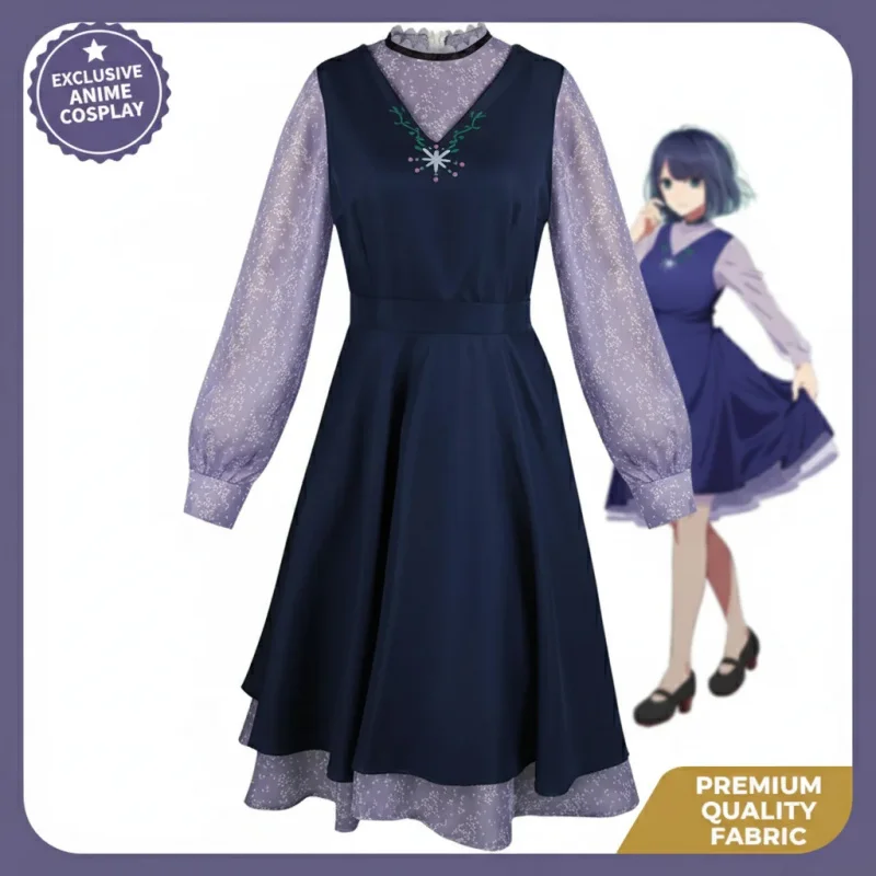 ❤️COS❤️Roxy Cosplay Costume Mushoku Tensei Jobless Reincarnation Anime Halloween Outfits Women Set❤️ - view 4