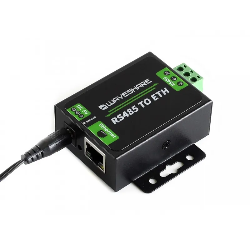 Industrial RS485 to Ethernet module RJ45 serial server bidirectional transparent transmission for IoT