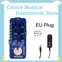 MOOER A7 Space Engine Ambiance Reverb Pedal 7 Cosmic Verbs+∞ Sustain Infinite Sustain Effect Studio/Live Space Creation Effects