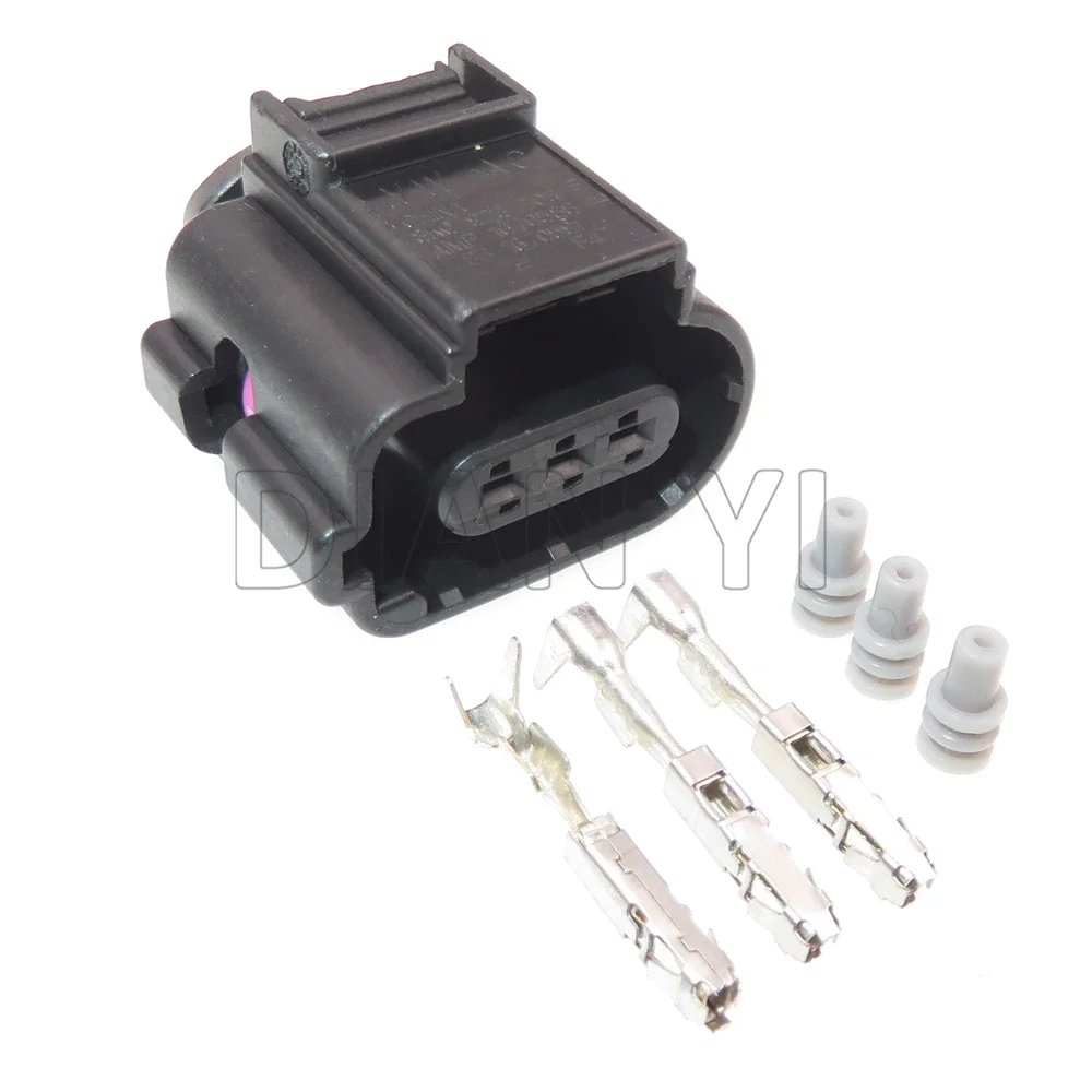 1 Set 3 Way 8K0 973 703 1670588 1670591 AC Assembly Auto Connector Compressor Air Conditioner Pressure Switch Socket For VW Audi